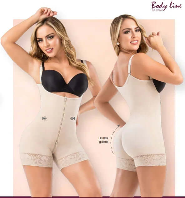 Faja Postquirurgica Colombiana Powernet - Body Faja Postparto Cesarea y Lipo con Cierre Invisible Ecuador